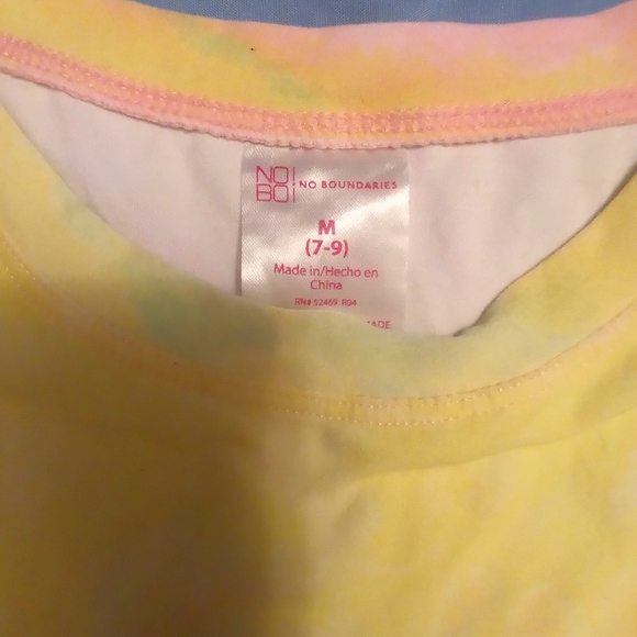 Tie-dyed cropped tank - Picture 3 of 3